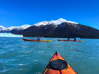 kayak on the lake