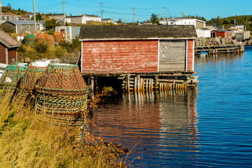 Stag Harbor, Fogo Island, Newfoundland, Canada.
