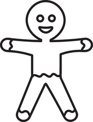 hand drawn cake illustration