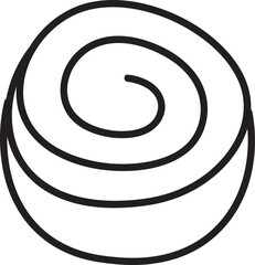 hand drawn cake illustration