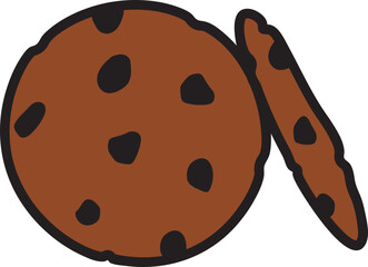 hand drawn cake illustration