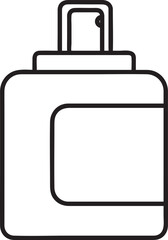 hand drawn skincare illustration