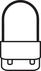 hand drawn bag illustration