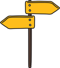 hand drawn camp material illustration