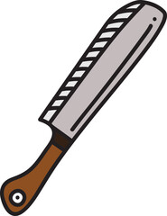 hand drawn kitchen material illustration