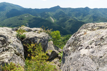 Fototapeta na wymiar Ancient sanctuary Belintash at Rhodope Mountains, Bulgaria