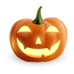Halloween Pumpkin Head.