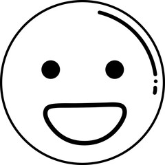 Fototapeta premium emoticon icon