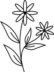 Fototapeta na wymiar flower icon