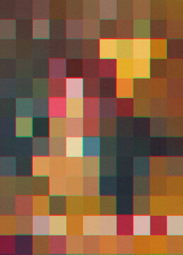 Vase Flower Still Life Pixel Illustration