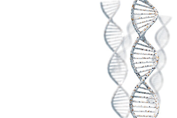 DNAの二重螺旋のイメージ