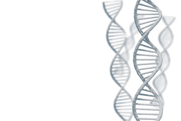 DNAの二重螺旋のイメージ