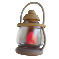 3D Illustration lantern