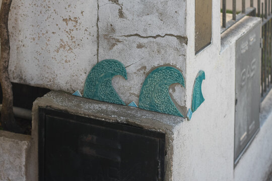 pigeon on the wall
