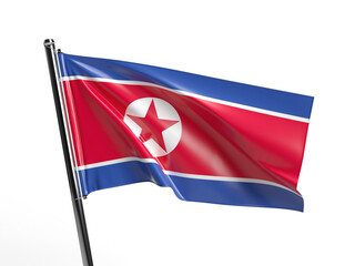 Flag korea north