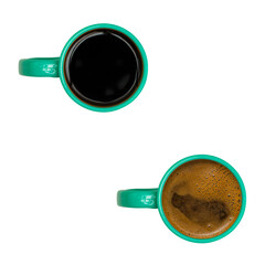 Coffee Cup Top Vİew Transparent Png