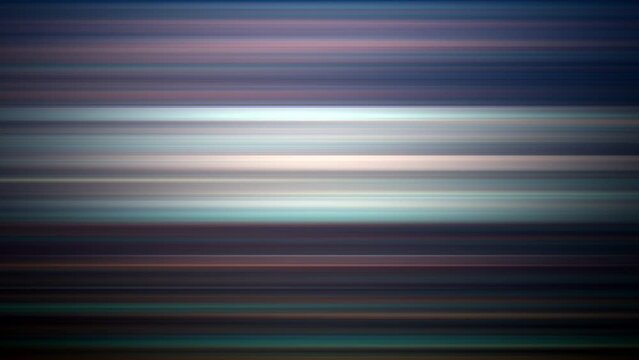 Abstract multicolored horizontal striped gradient lines animation background. 4K animation motion striped lines background with the effect of shadows and volume. Abstract design. 4k Loopable.