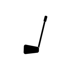 Graphic flat stick golf icon for your design and website