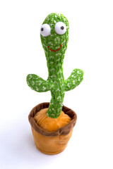 children's toy dancing cactus, able to imitate speech and music