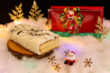 christmas cookies and christmas decorations