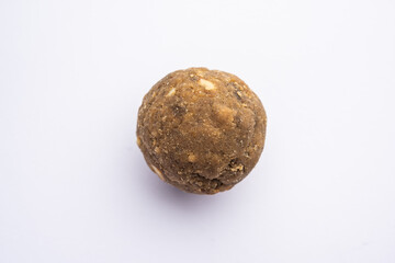 Bajra Atta Ladoo or kuler laddoo - Millet Flour Laddu, a popular winter sweet snack food from India