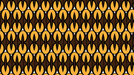 seamless pattern of fire