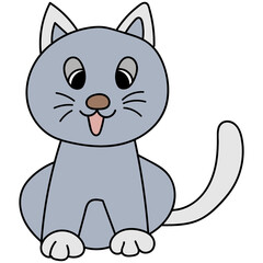 cartoon cat illustration