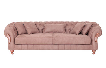 Sofa on a white background