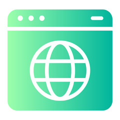 website gradient icon