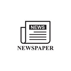 newspaper icon , journalism icon vector