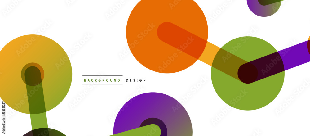 Poster network concept abstract background. dots connection. big data idea. business template for wallpaper
