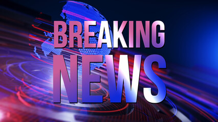News broadcast background, breaking news for tv breaking news