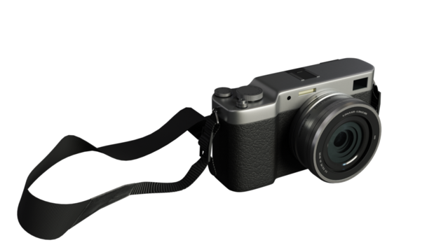 vintage photo camera, 3d rendering