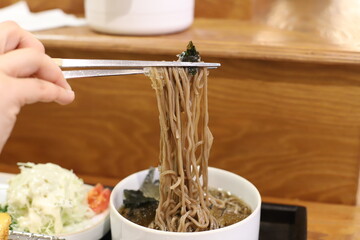 yummy Japanese food udon noodle