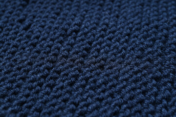 Knitted sweater texture on whole background, close up