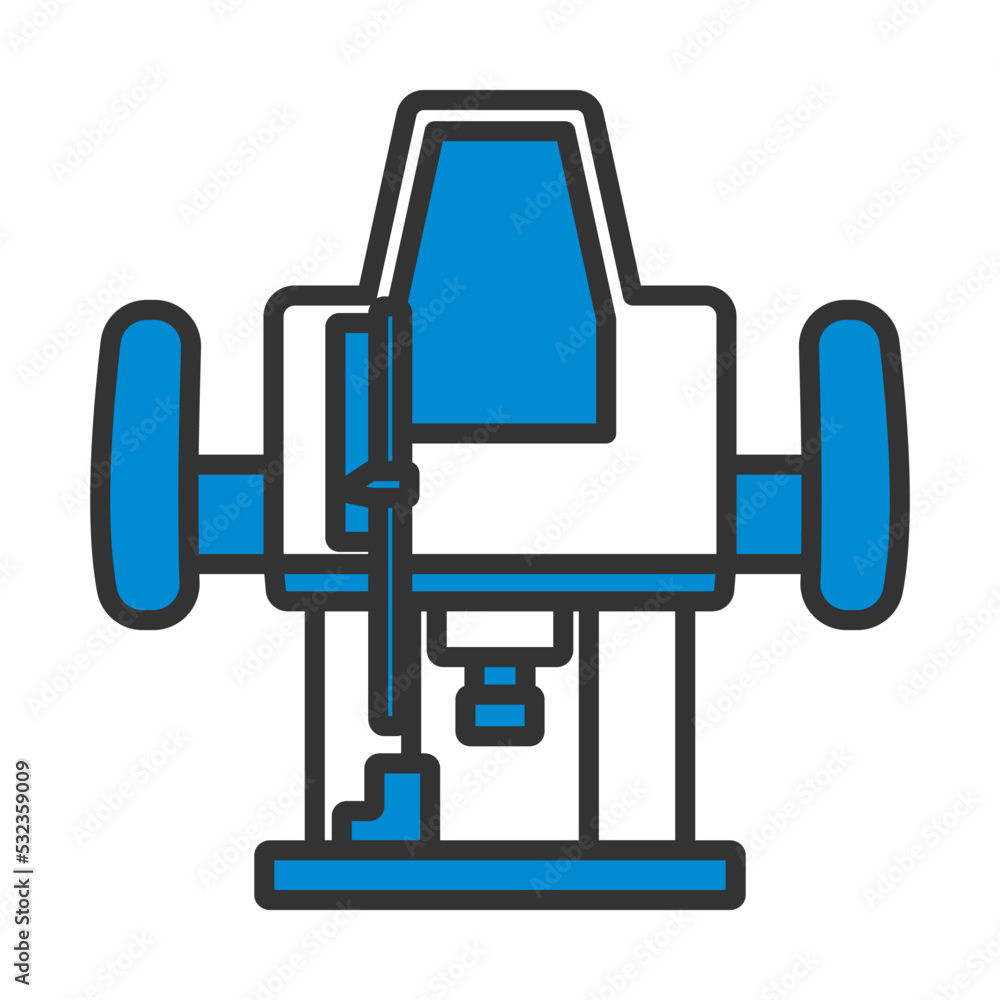 Sticker Plunger Milling Cutter Icon