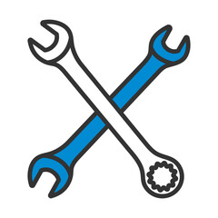 Crossed Wrench Icon