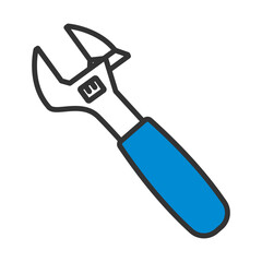 Adjustable Wrench Icon
