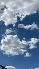 Beautiful September sky from Tokyo downtown Ueno, year 2022 Japan