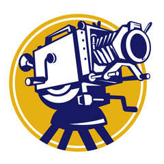 Vintage Movie Film Camera Retro