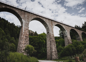 Viadukt im Schwarz bei der Ravennaschlucht