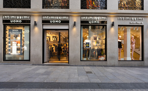 The Intimissimi Brand Shop In Madrid, Spain