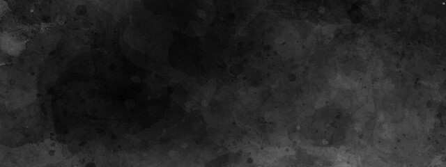 Fototapeta premium Elegant black background vector illustration with vintage grunge texture and dark gray charcoal color paint. High resolution Concrete and Cement background. 