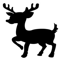 Woodland animal silhouette