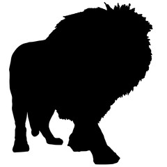 Safari animal silhouette