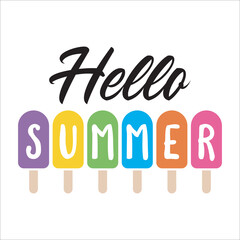 hello summer eps design