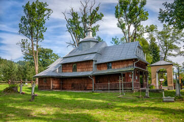 Roman Catholic church in Rabe, village in Subcarphatian Voivodeship, Poland.