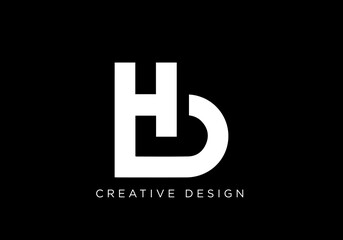 Creative Letter HB Logo Design Icon | HB Icon