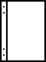 stationary icon vector