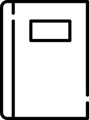 stationary icon vector